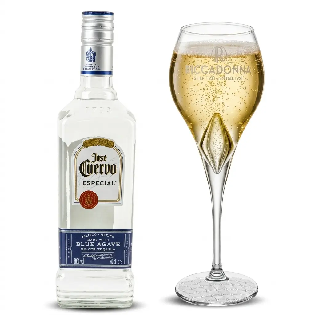 Pack Tequila Jose Cuervo Blanco + Copa Riccadonna