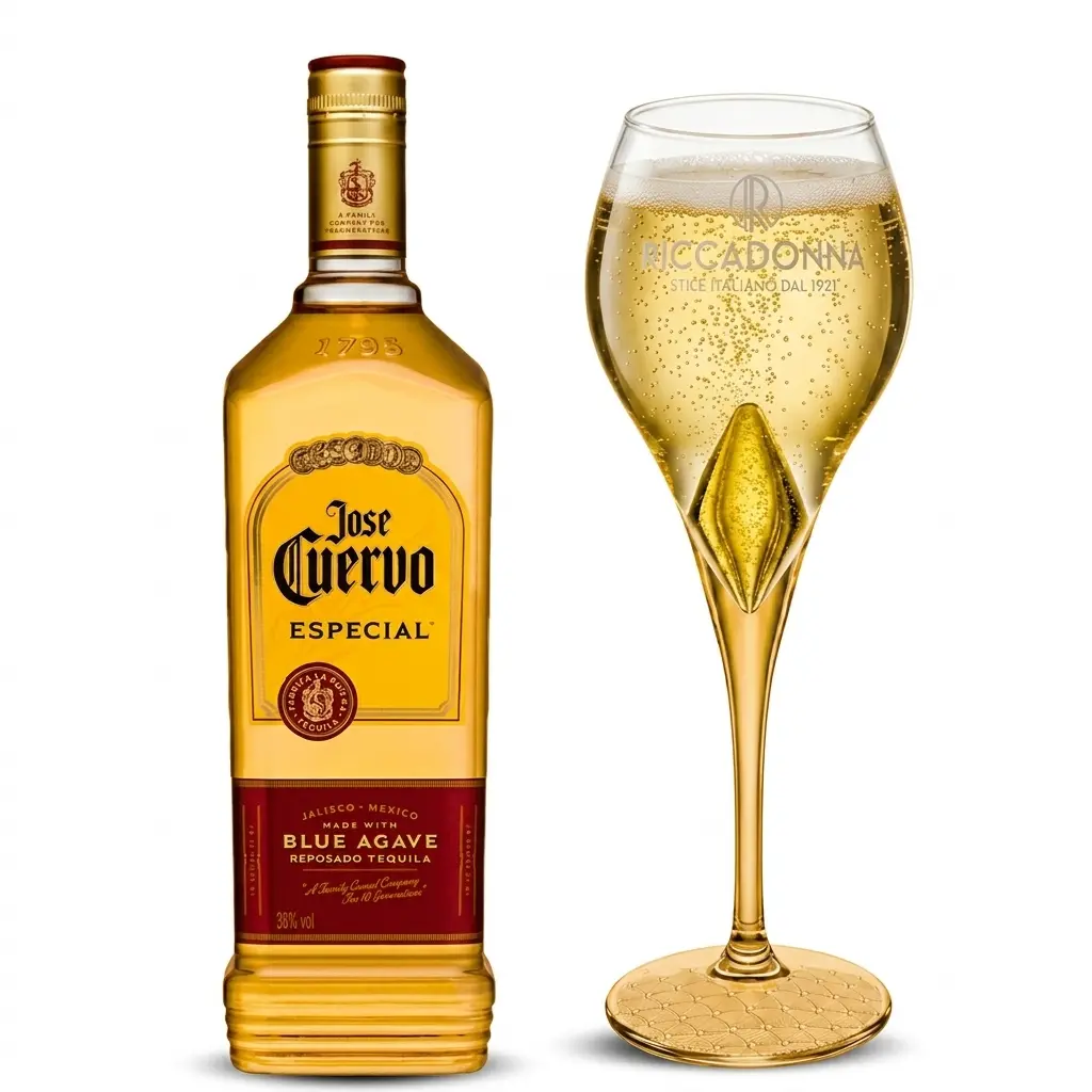 Pack Tequila Jose Cuervo Reposado + Copa Riccadonna